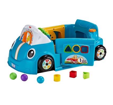 4.Laugh Learn Smart Stages Blue Crawl Around Car By Fisher Price 