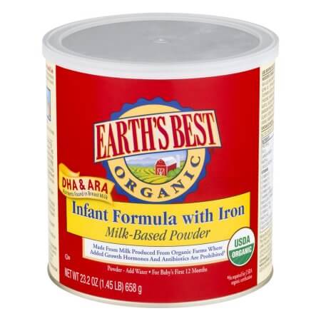 Earth's Best Organic Infant Powder