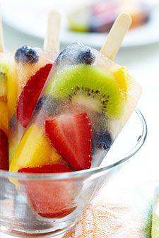 fruity ice pops