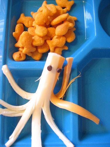 string cheese octopus