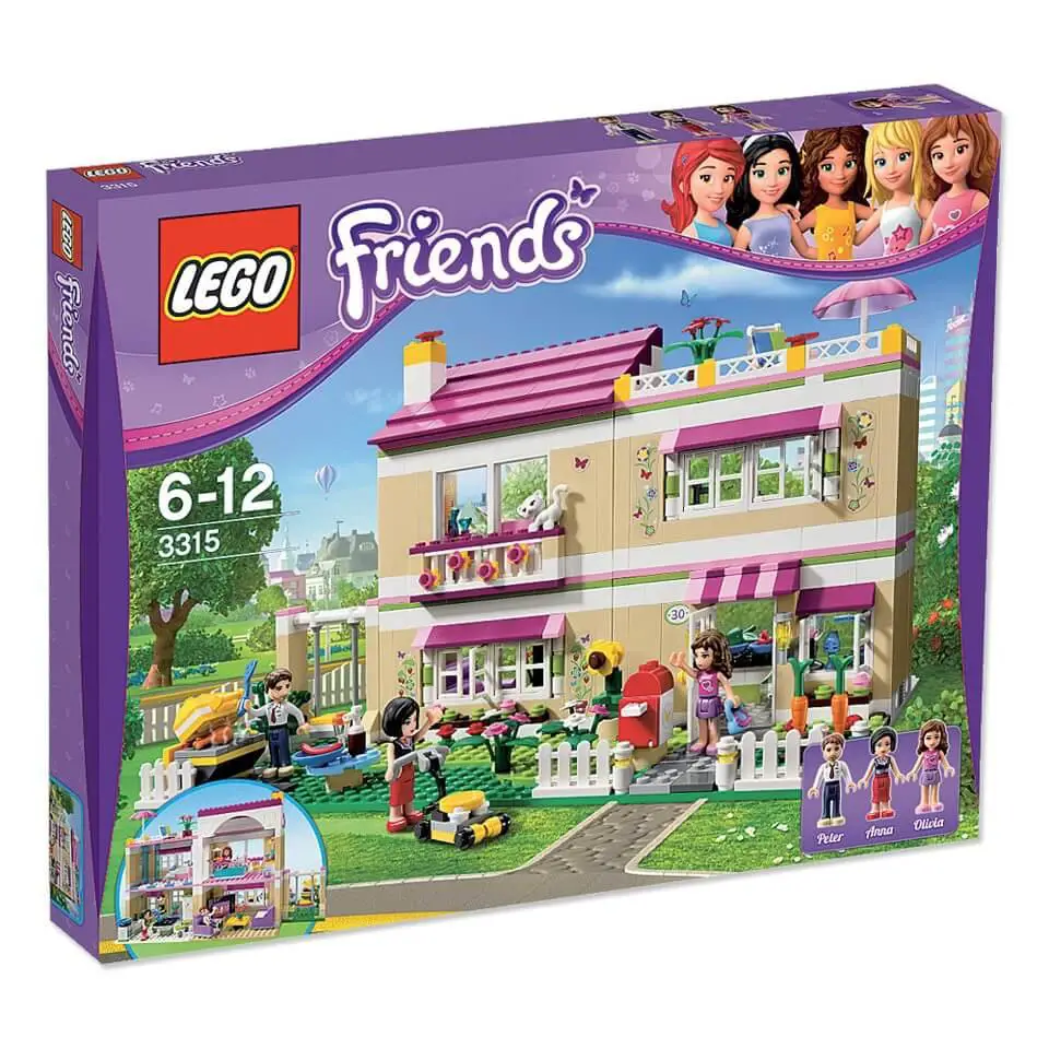 Building lego friends fantasy house