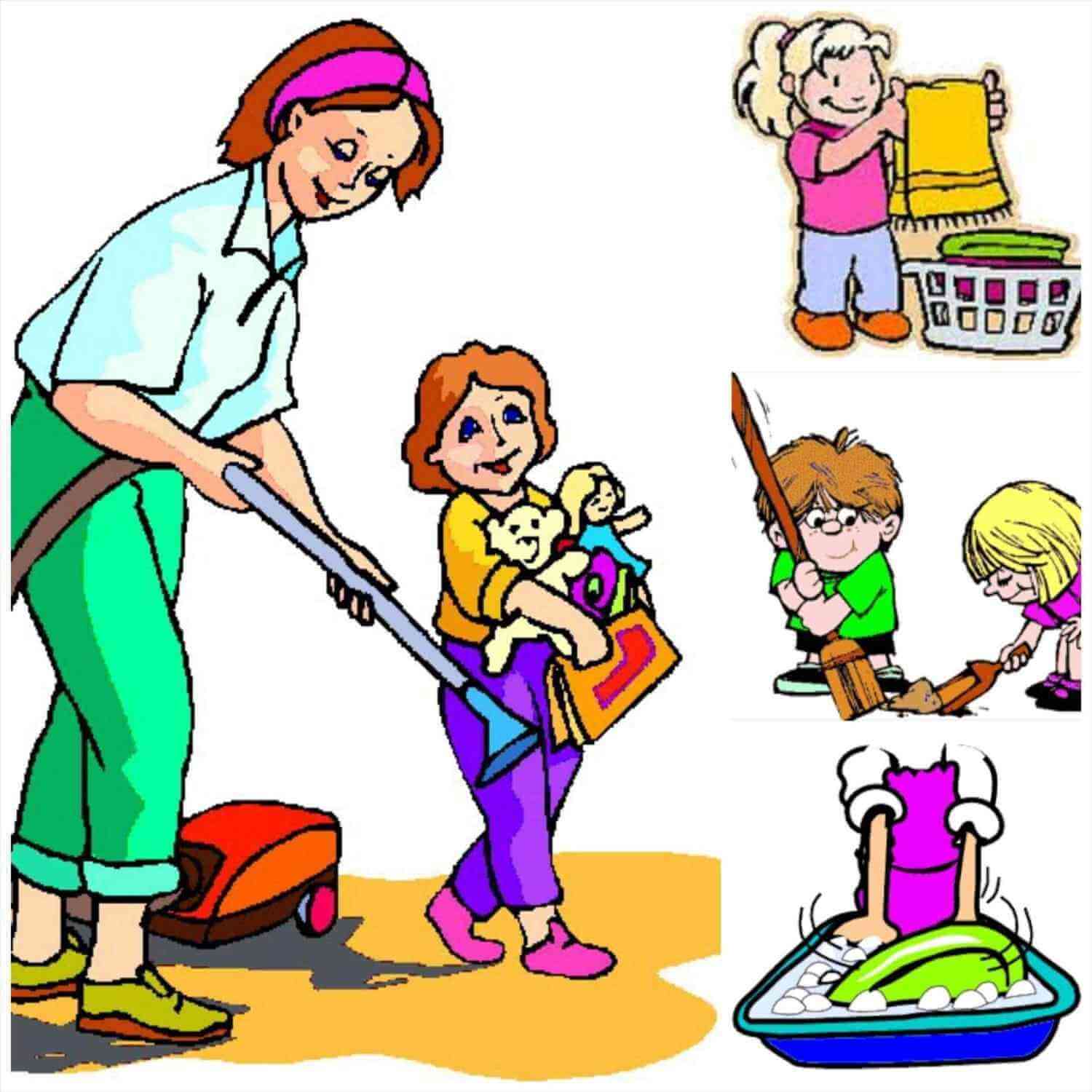 Домашние дела для детей
