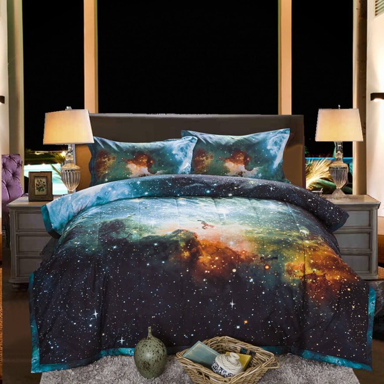 6. A Nice Night Black and Blue