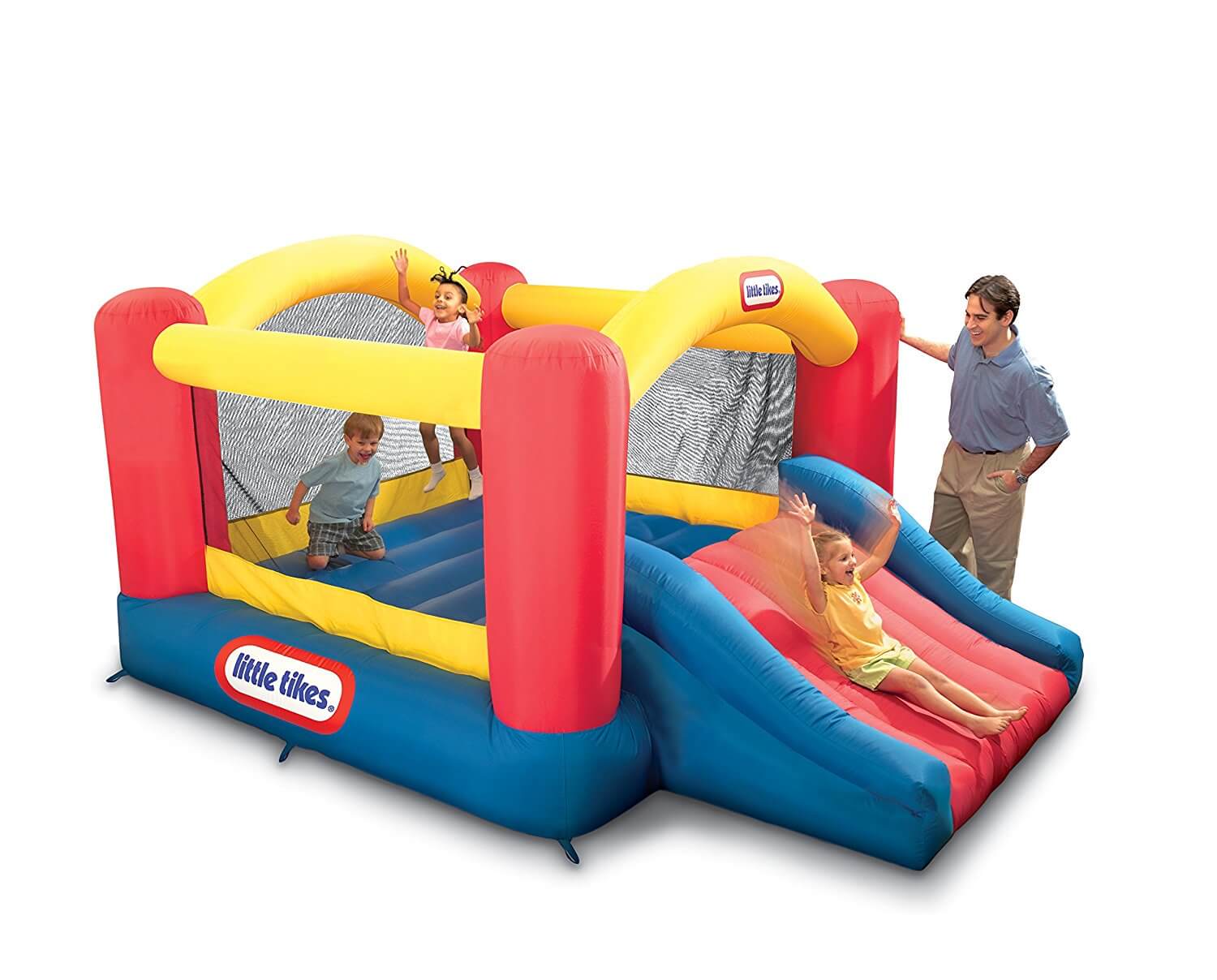 1. Little Tikes Jump 'n Slide