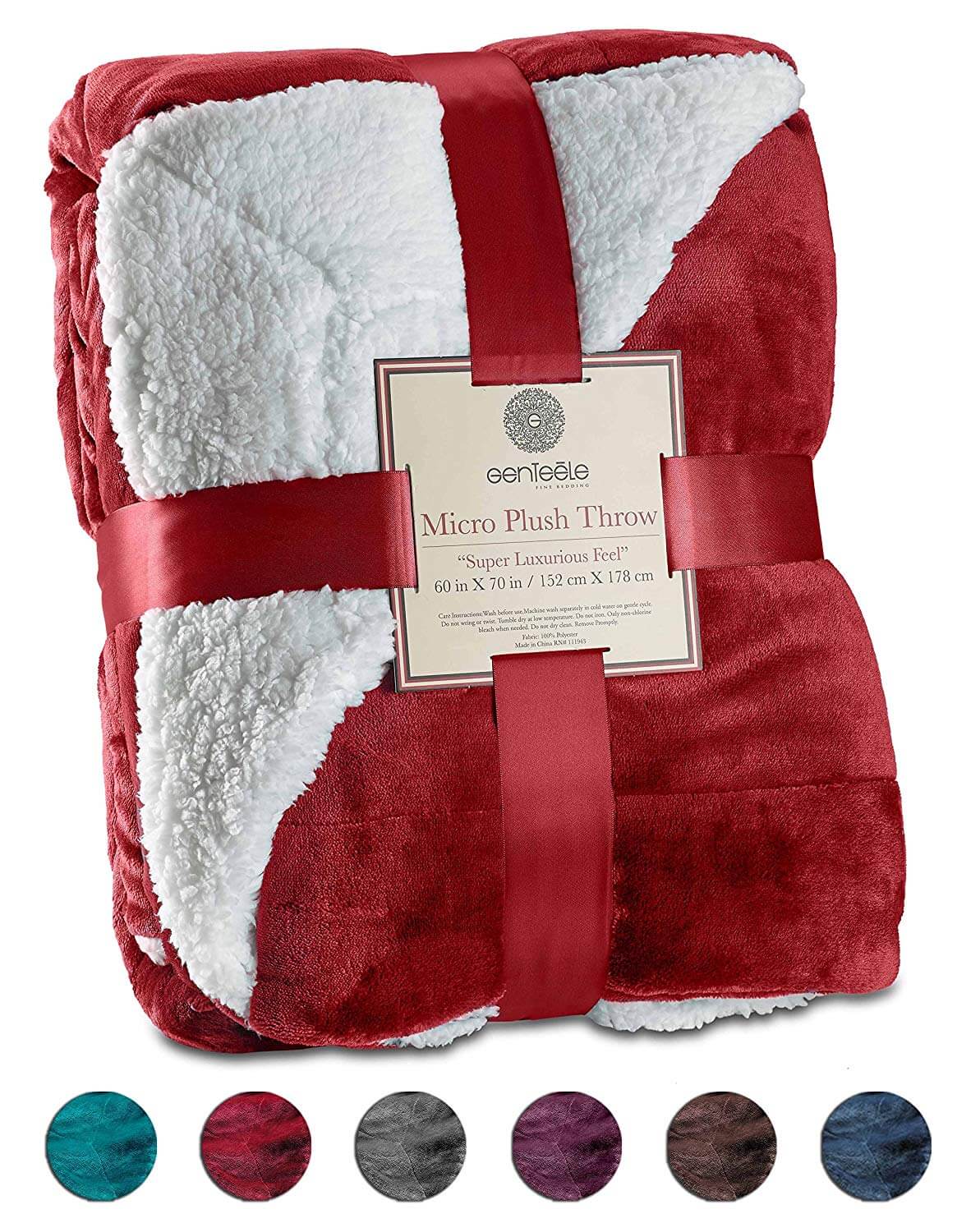 7. Genteele Super Soft Sherpa