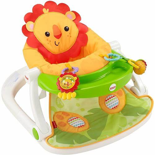 4. Fisher-Price Sit-Me-Up, Lion