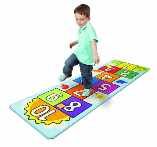 7. Melissa & Doug Hop and Count Hopscotch