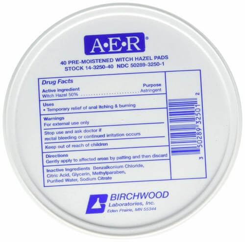 10. Birchwood AER Witch Hazel