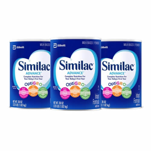 2. Similac Advance with Iron