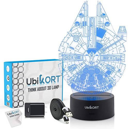 9. UbiKORT 3D Illusion Night Light
