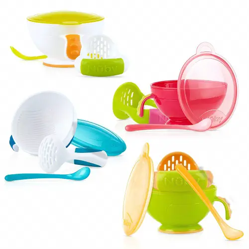 6. Nuby Garden Fresh Mash N' Feed