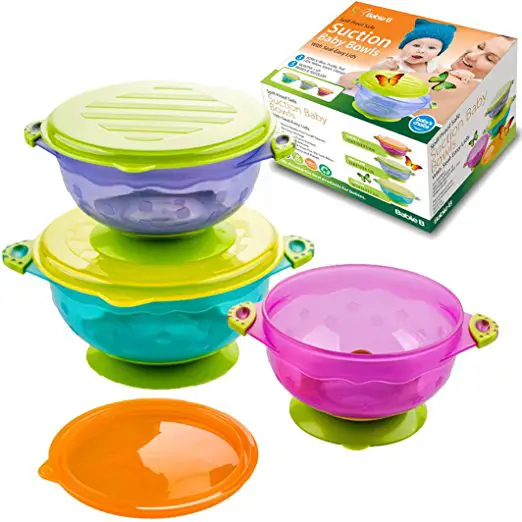 2. BabieB Spill Proof Stackable