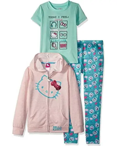 9. Hello Kitty Girls' 3 Piece