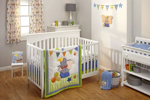 3. Disney Dumbo 3 Piece Crib