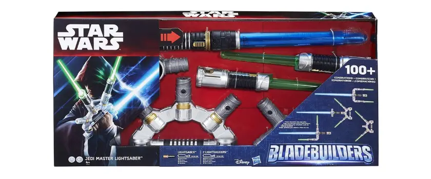Star Wars Bladebuilders Jedi Master Lightsaber in box