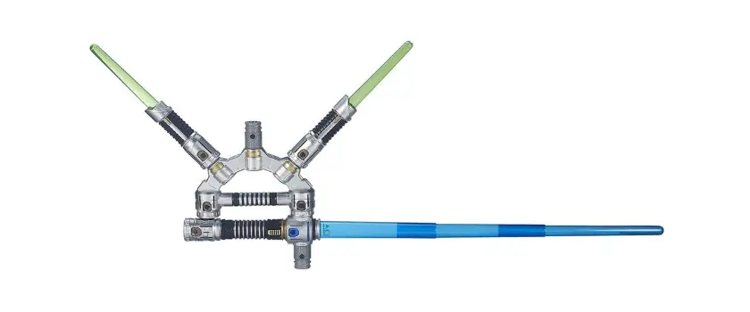 Star Wars Bladebuilders Jedi Master Lightsaber assembled