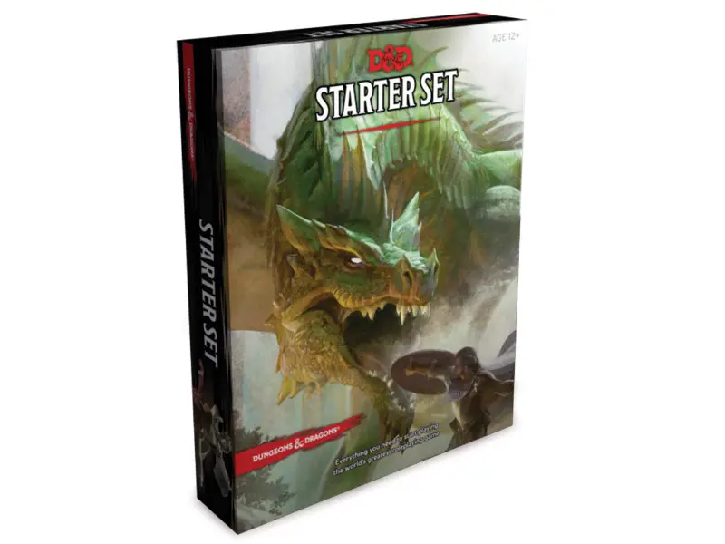 Dungeons and Dragons Starter Set packaging 