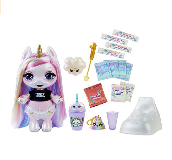 Poopsie Slime Surprise Unicorn features one surprise unicorn.