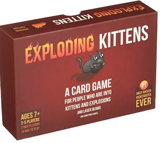 Exploding Kittens packaging