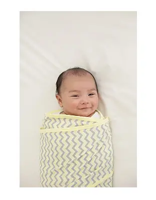 The Miracle Blanket Swaddle will keep your baby comfortable for a full night of uninterrupted sleep.