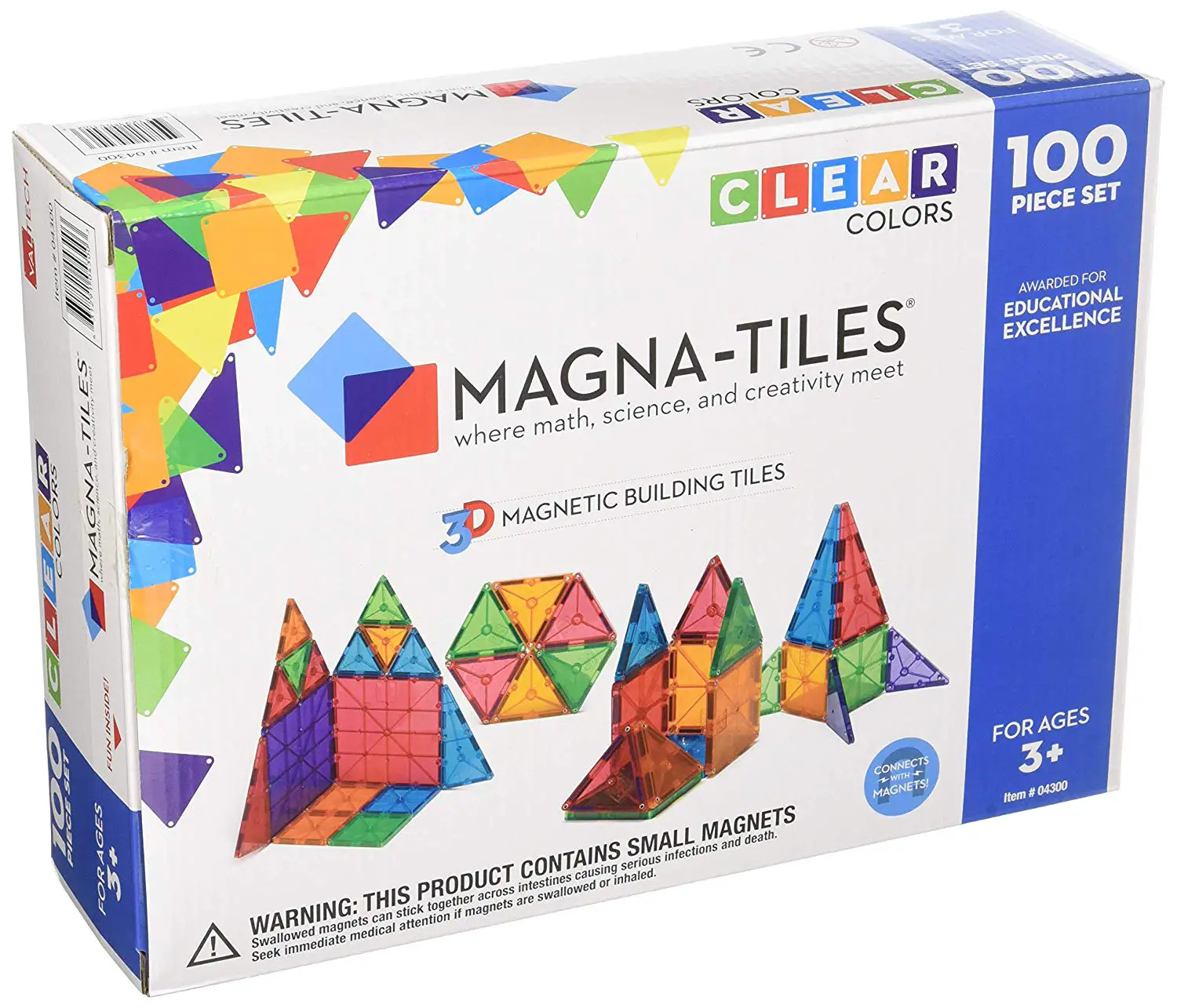 Magna Tiles magnetic building kit