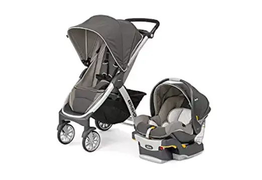 chicco bravo trio travel system black