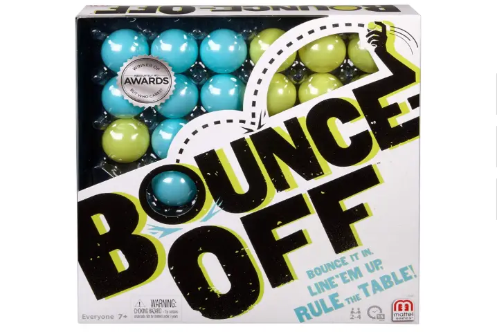 Mattel Games Bounce-Off Game packaging 