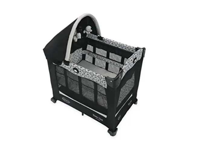 travel crib with stages