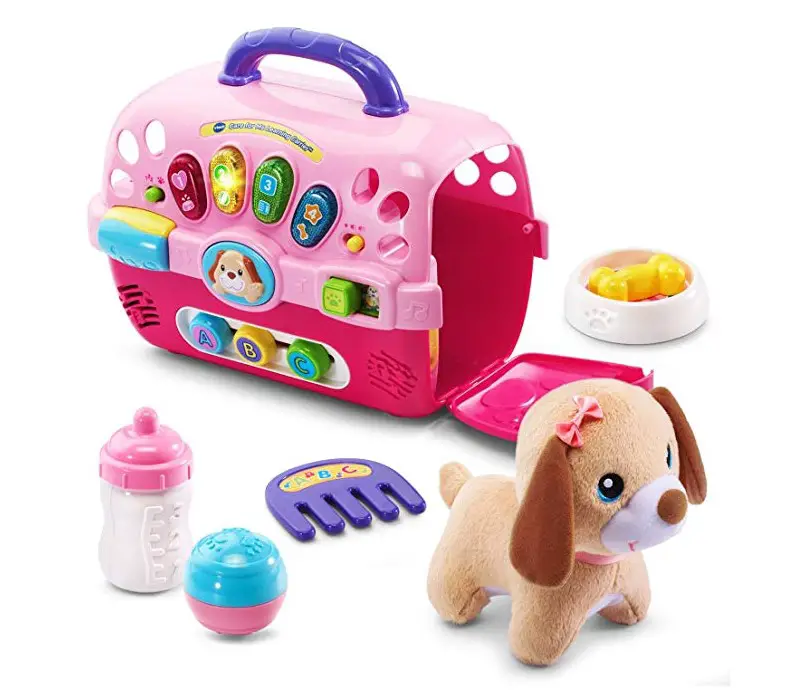 VTech Care for Me Learning Carrier comes with a set of accessories 