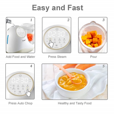 bable all-in-1 baby food processor easy to use