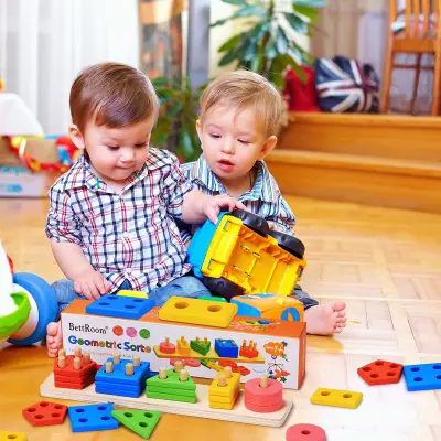 10 Month Old Toys Bettroom Wooden Blocks Infants