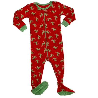 leveret christmas baby pajamas cotton