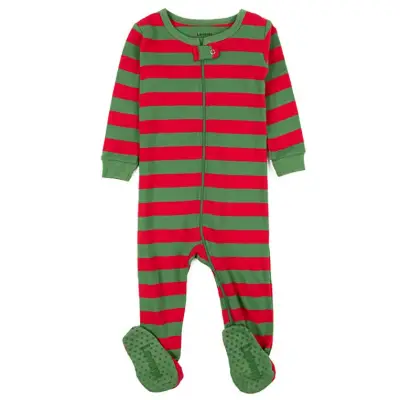 leveret striped baby boys pajamas cotton