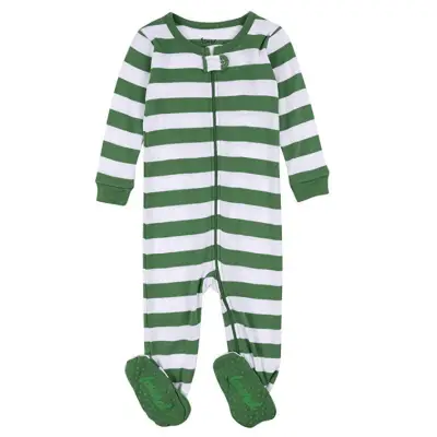 leveret striped baby boys pajamas christmas