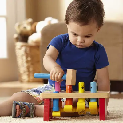 10 Month Old Toys Melissa Doug Wooden Bench Baby