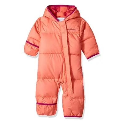 columbia snuggly baby snowsuit pink