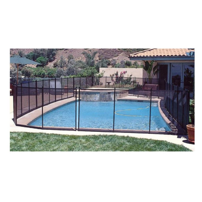 GLI 30-0410-BLK 4' x 10' Best Pool Fences display