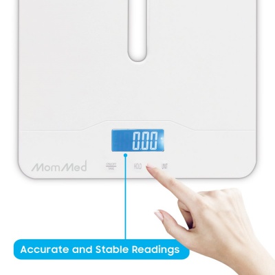 mommed multi-function baby scale display