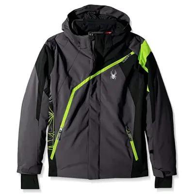 spyder challenger kids ski jacket black