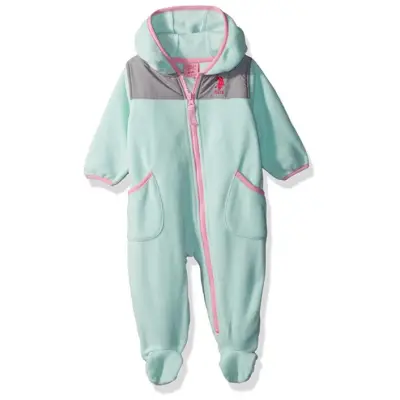 us oplo assn girls pram baby snowsuit blue