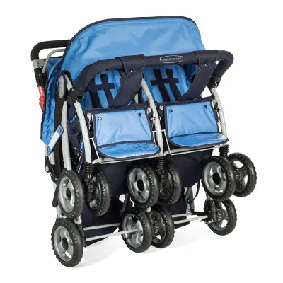 childcraft sport quad triplet stroller folding