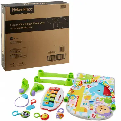 5 Month Old Toys Fisher Price Deluxe Kick n Play Box