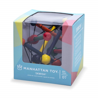 6 Month Old Toys Manhattan Rattle and Teether Box