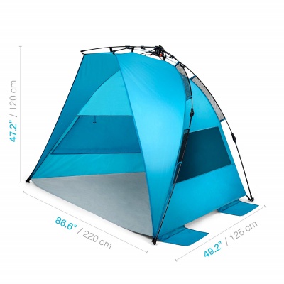 Pacific Breeze Easy Setup Baby Tent size