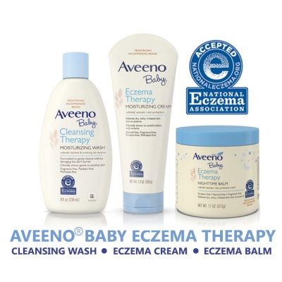 Aveeno Baby Eczema Balm Trio