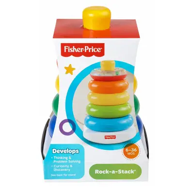 6 Month Old Toys Fisher Price Rock a Stack Box
