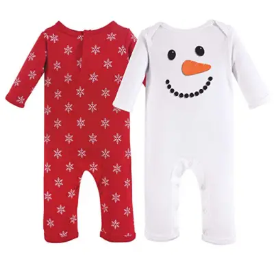 hudson cotton suit baby pajamas christmas set