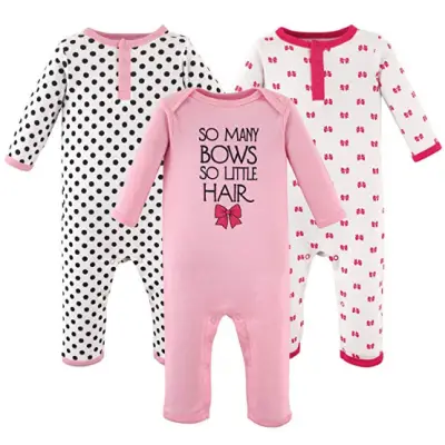 hudson cotton suit baby pajamas girls