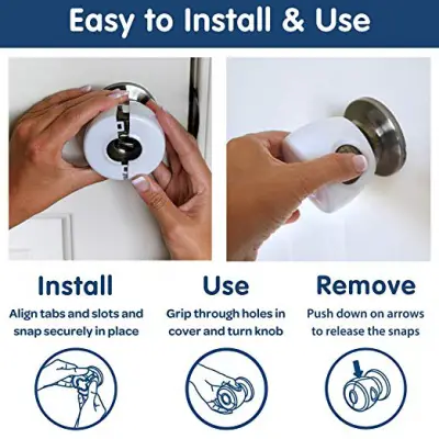 wittle finger door knob cover easy to install
