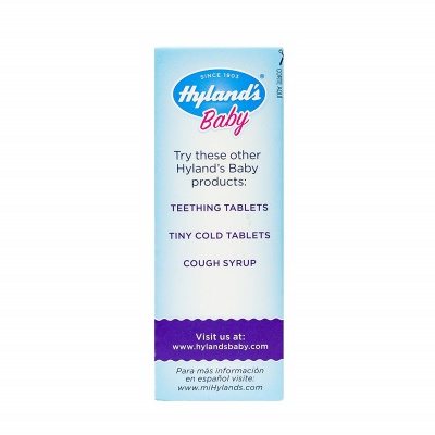 hyland's homeopathic grape baby gas drops package